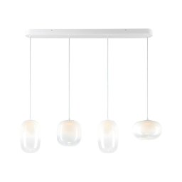Lustră LED pe cablu VASO LED/15W/230V alb