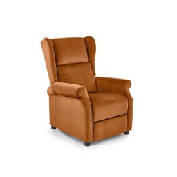 Fotoliu reglabil RELAXA, maro
