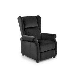 Fotoliu reclinabil RELAXA, negru