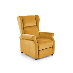 Fotoliu reglabil RELAXA, galben