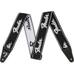 Fender Running Logo Black And White