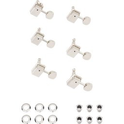 Fender ClassicGear Staggered Tuning Machine Set Chrome