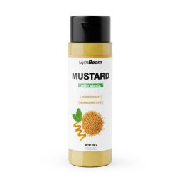 GymBeam Muștar cu stevia 380 g