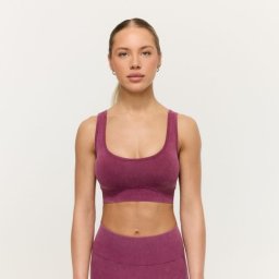 GymBeam Sutien sport Lift Seamless Plum S