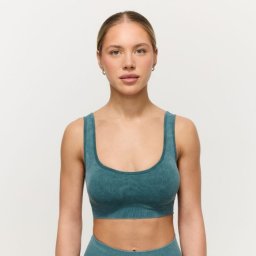 GymBeam Sutien sport Lift Seamless Petrol M