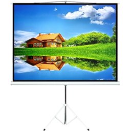 Ectran de proiectie portabil Maclean Mc-536 Standard Portable Tripod Projection Screen 72’’ 4:3 145x110 Cm