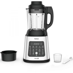 Blender de mare viteza cu functie de gatire Tefal PerfectMix Cook BL83SD30, 1400 W, capacitate 1.75L, lame Powelix, 4 programe retete reci, 6 programe retete calde, gatire la aburi, argintiu