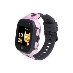Smartwatch Canyon Sandy KW-34, ecran 1.44", Bluetooth, GPS, Curea Silicon, slot nano SIM Roz