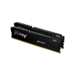 Memorie Kingston FURY Beast Black 64GB(2x32GB) DDR5, 5200MT/s, CL40