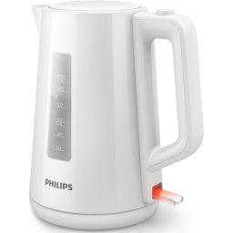 Fierbator de apa Philips HD9318/70, 1.7 L, 2200 W, Alb