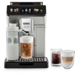 Espressor automat DeLonghi ECAM 450.65.S ELETTA EXPLORE, Coffee Link App, 1450W, 19 bar, 1.8L, argintiu