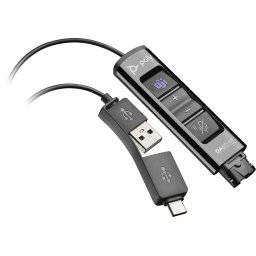 Adaptor Poly DA85-M USB la QD negru TAA (786C8AA)
