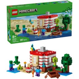 Jucarie LEGO® Minecraft®, Casa TNT din jungla 21275, 287 piese, 8 ani+