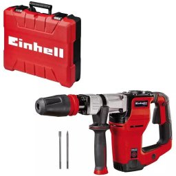 Ciocan demolator Einhell SDS Max TE-DH 12, 1050 W, 12 J, cablu alimentare 4 m + cutie transport E-Box M55, Rosu-Negru