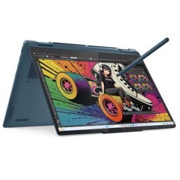 Laptop Lenovo YOGA 7 2-in-1 14, AMD Ryzen AI 5 340, 14", WUXGA, 16GB RAM, 512GB, Windows 11 Home, Gri Petrol