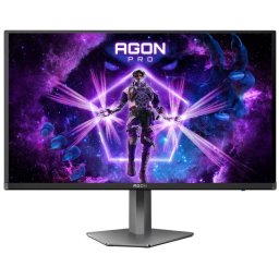 Monitor Gaming QD - OLED AOC AGON PRO 26.5" AG276UZD, HDMI, DisplayPort, Pivot, Boxe, 240 Hz, 0.03 ms Negru