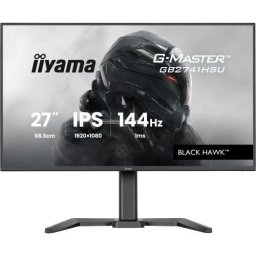 Monitor Gaming IPS LED Iiyama GB2741HSU-B1, 27 inch, Full HD (1920 x 1080), HDMI, DisplayPort, Boxe, Pivot, 144 Hz, 1 ms, Negru