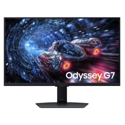 Monitor Gaming IPS LED Samsung Odyssey G7, 27 inch, UHD (3840 x 2160), HDMI, DisplayPort, 180Hz, 1 ms, Negru