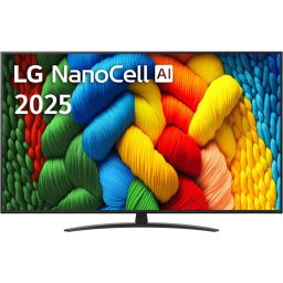 Televizor LG 50NANO81A3A, 127 cm, DLED, Ultra HD 4K, HDR, Smart TV, WiFi, Bluetooth, 60Hz, Negru