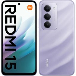 Telefon mobil Xiaomi Redmi 15, 6GB RAM, 128GB, Dual SIM, 4G, LTE, Violet