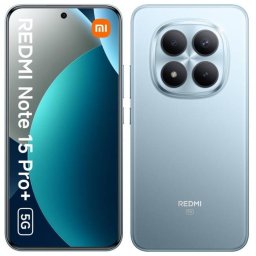 Telefon mobil Xiaomi Redmi Note 15 Pro+, 5G, 12GB RAM, 512GB, Albastru Glaciar