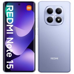 Telefon mobil Xiaomi Redmi Note 15, Dual SIM, 8 GB RAM, 256GB, 5G, Violet
