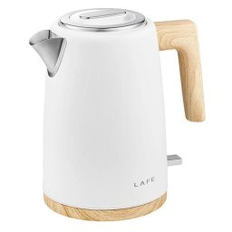 Fierbator de apa LAFE Scandi Pro, capacitate 1.7 l, 2200 W, Alb
