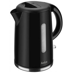Fierbator de apa Amica KF1002, 1.7 l, 2200 W, Negru