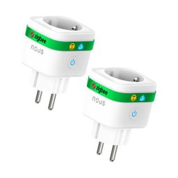 Set 2 prize inteligenta wifi Nous A7Z,16A - ZigBee 3.0, Monitorizare Consum, Compatibila Alexa/Google