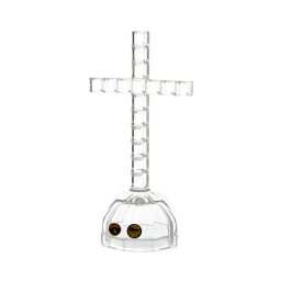 Cruce Cristal Bohemia cu suport 21.5 cm