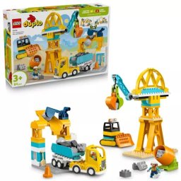 LEGO® DUPLO® 3 în 1 Șantier de construcție și utilaje 10476