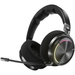 Casti VIRTUOSO MAX Wireless Dolby Atmos Noise Cancelling Microfon detasabil RGB Negru