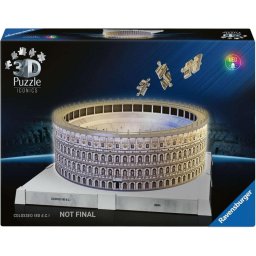 Ravensburger 3D Puzzle Iconics: Colosseum Rome - with light 216 pieces