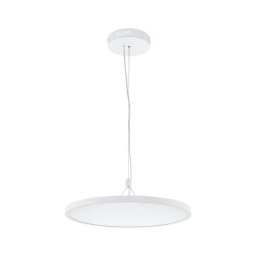 Eglo 33676 - Lustră suspendată pe cablu CERIGNOLA-C, LED RGBW dimabil, 32W/230V, alb + telecomandă