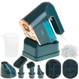 Aparat multifunctional de curatare cu aburi Adler AD 7050, 1200 W, 22ml/min, Rezistenta apa IPX4, 0.120 L, Accesorii, Verde