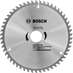 Disc circular pentru aluminiu, 190 x 30 x 1.6 mm, 54 dinti