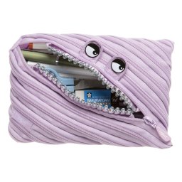 Penar Penar cu fermoar, ZIPIT Grillz Monster Jumbo - roz liliac