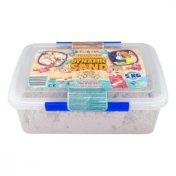 Nisip dinamic 5 kg într-o cutie, natural