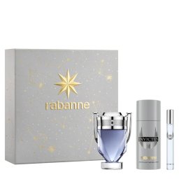 Rabanne Invictus EDT 100 ml + EDT MINI 10 ml + DEO VAPO 150 ml (Barbati)