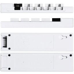 LIAN LI EDGE USB & Ventilator Hub alb