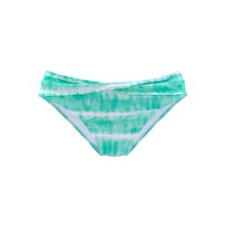 s.Oliver Slip costum de baie turcoaz / alb