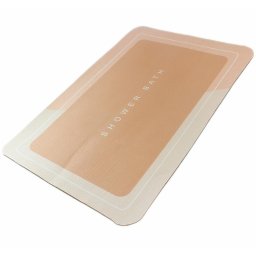 Covor de Baie antiderapante, Substrat Absorbant, Uscare Rapida, Dreptunghiular, 60 x 40 cm, Gonga® Maro