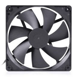Core PWM pentru computer Negru (L x A x A) 140 x 25 x 140 mm