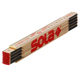 Metru pliabil original lemn H 2/10 SOLA 53010201 HardWork ToolsRange