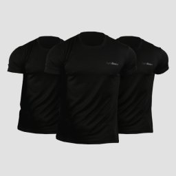 GymBeam Tricouri TRN 3Pack Black XL - 3pack