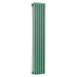 Blumfeldt Delgado, 120 x 25, radiator, radiator de baie, radiator tubular, 508 W, apă caldă, 1/2 (HTR5-Delga120x45-grü)