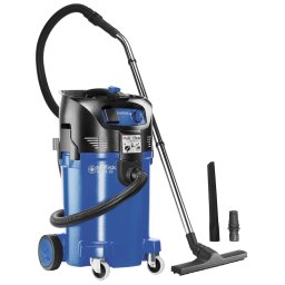 Aspirator industrial umed/uscat 1400W, 47L, filtru HEPA, Push&Clean, priză scule, multi-suprafețe