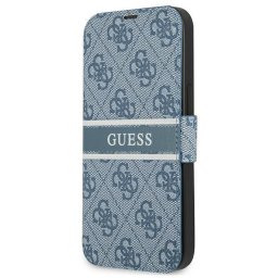 Husa Guess GUBKP13S4GDBL iPhone 13 mini 5.4" blue/blue book 4G Stripe
