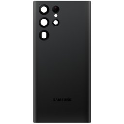 Piese si componente Capac Baterie Samsung Galaxy S22 Ultra 5G S908, Negru (Phantom Black), Service Pack GH82-27457A