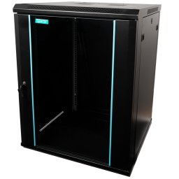 Rack de perete 19" 15U SPCW-15U-600-BK-03 Negru